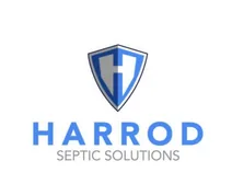 Harrod Septic Solutions LLC blue and gray shield logo
